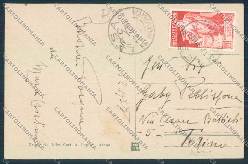 Novara Lesa cartolina RB2527 – retro
