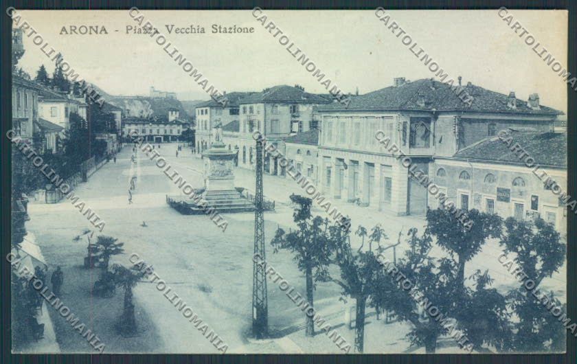 Novara Arona cartolina RB2529 – fronte