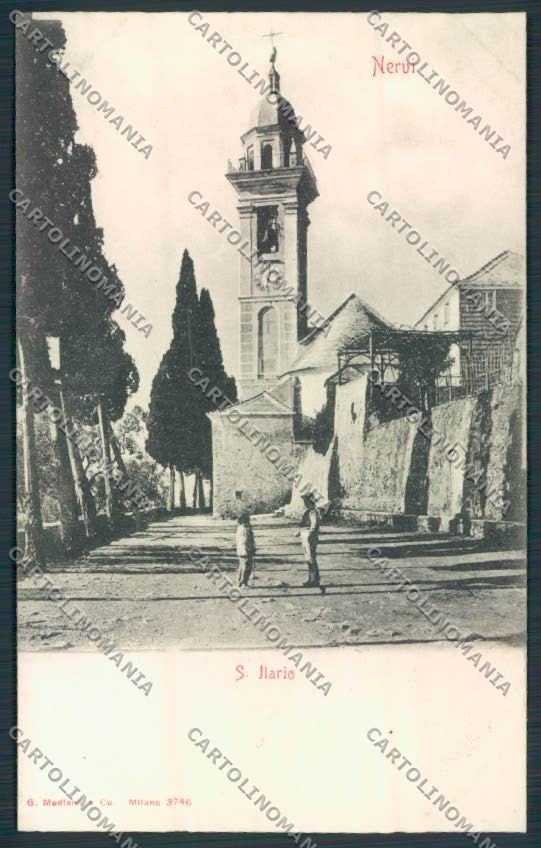 Genova Nervi cartolina RB2568 – fronte