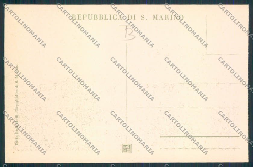 Repubblica di San Marino cartolina RB2571 – retro