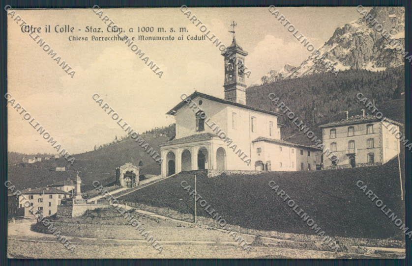 Bergamo Oltre il Colle cartolina RB2580 – fronte