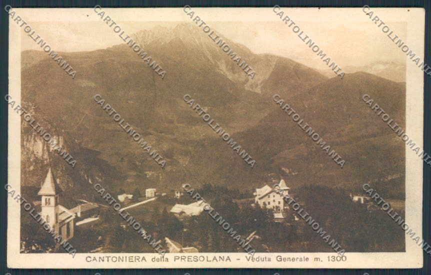 Bergamo Cantoniera della Presolana cartolina RB2584 – fronte