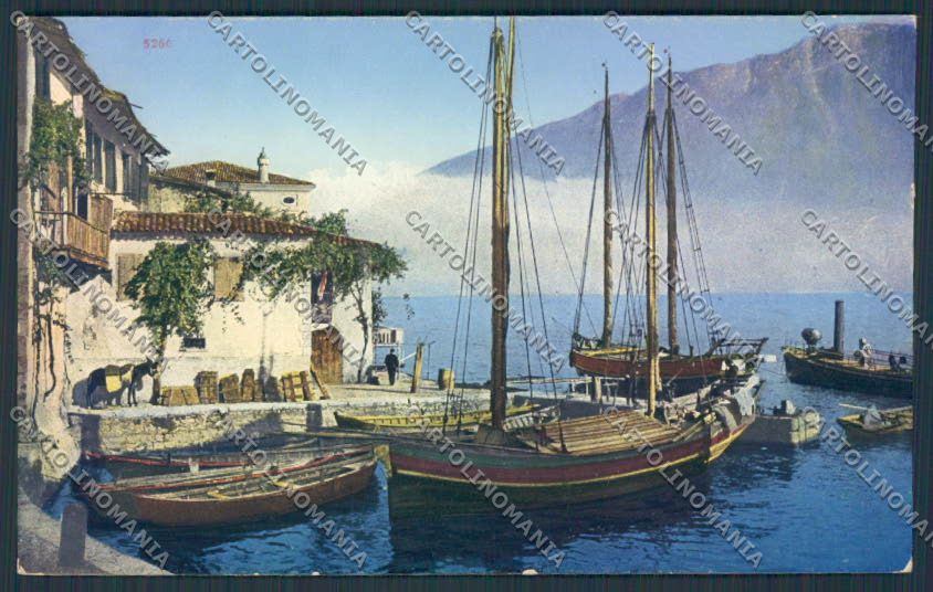 Brescia Limone Garda cartolina RB2590 – fronte