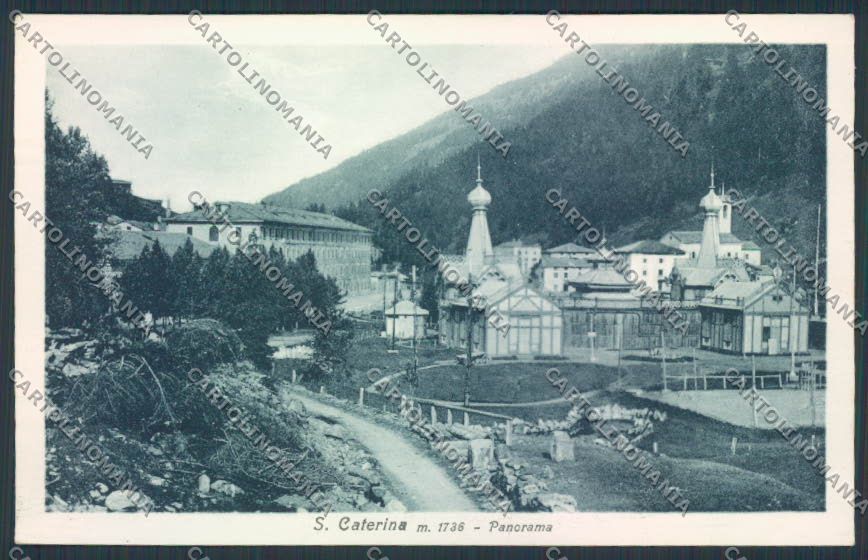 Sondrio Santa Caterina cartolina RB2591 – fronte