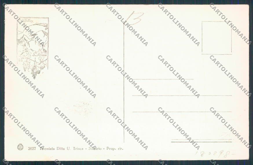 Sondrio Santa Caterina cartolina RB2591 – retro