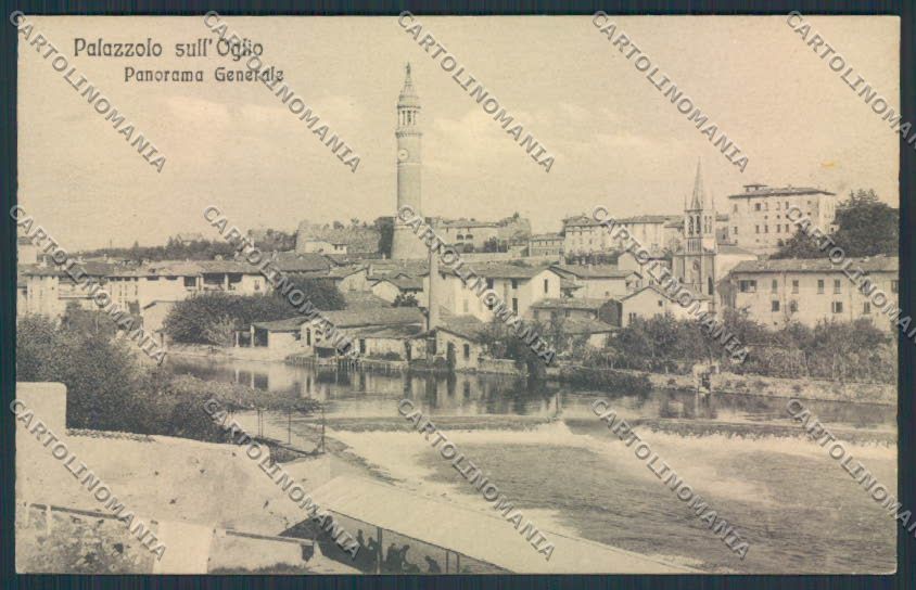 Brescia Palazzolo sull'Oglio cartolina RB2621 – fronte
