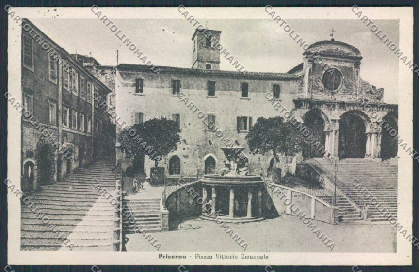 Latina Priverno cartolina RB2623 – fronte