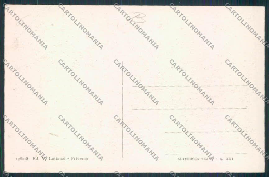 Latina Priverno cartolina RB2623 – retro