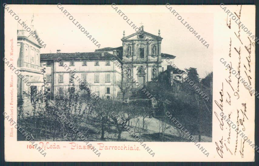 Milano Meda cartolina RB2635 – fronte