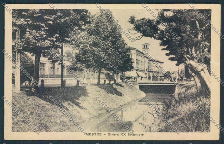 Venezia Mestre PIEGHINE cartolina RB2643 – fronte