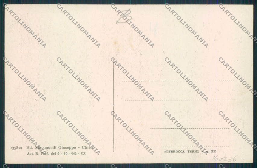 Chieti cartolina RB2646 – retro
