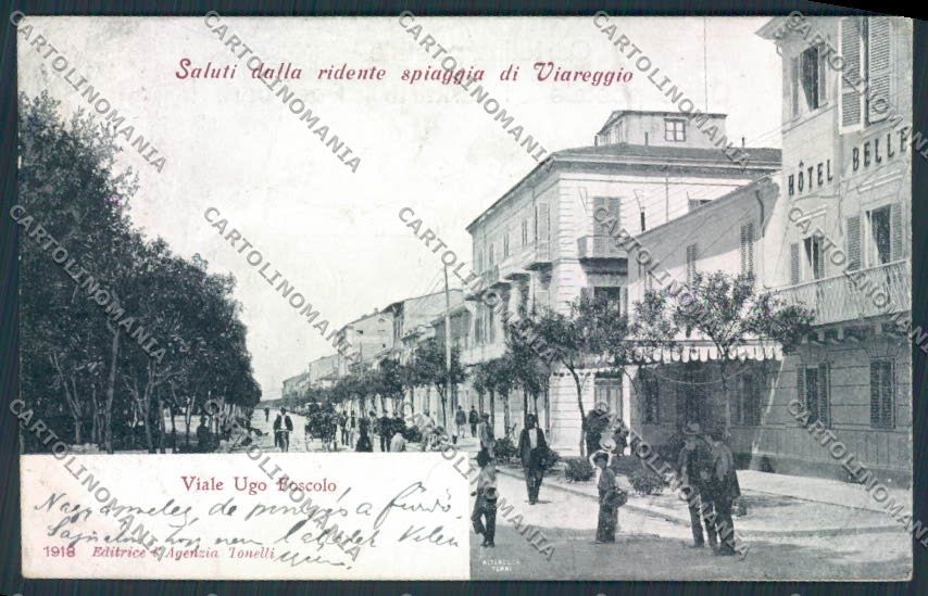 Lucca Viareggio cartolina RB2651 – fronte