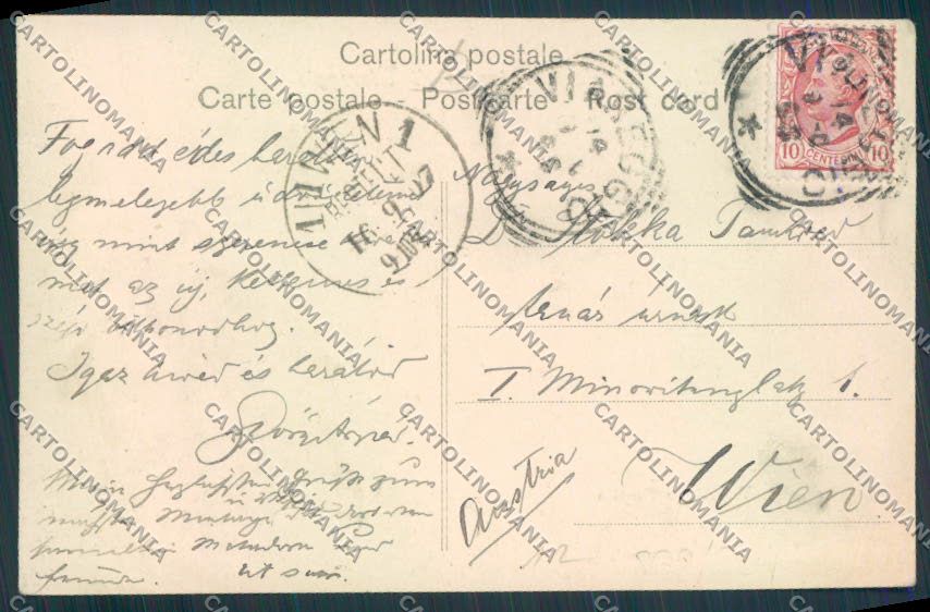 Lucca Viareggio cartolina RB2651 – retro