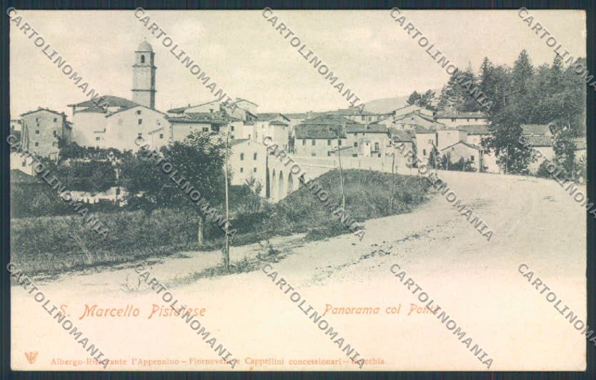 Pistoia San Marcello Pistoiese cartolina RB2657 – fronte