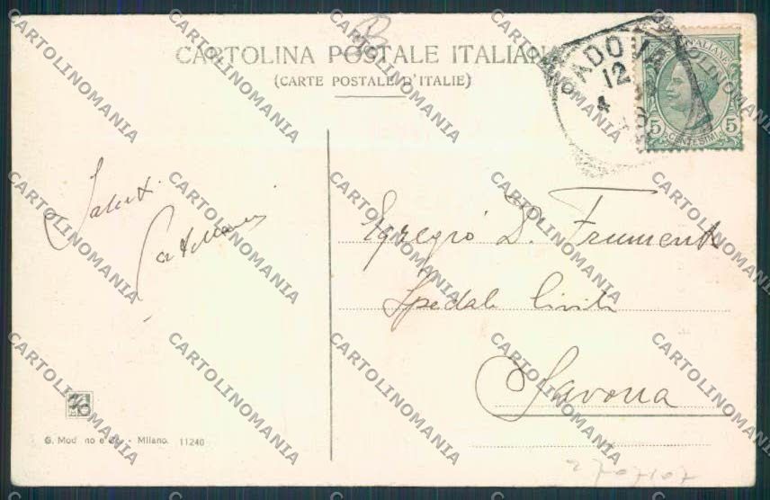 Padova cartolina RB2665 – retro