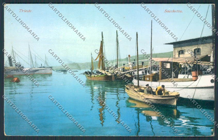 Trieste Sacchetta cartolina RB2727 – fronte