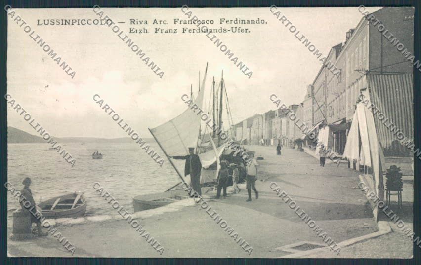 Croatia Croazia Lussinpiccolo cartolina RB2741 – fronte