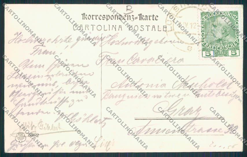 Croatia Croazia Lussinpiccolo cartolina RB2741 – retro