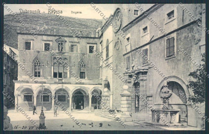 Croatia Croazia Ragusa Dubrovnik cartolina RB2746 – fronte