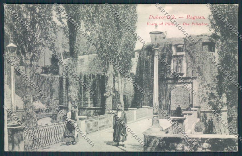 Croatia Croazia Ragusa Dubrovnik cartolina RB2747 – fronte