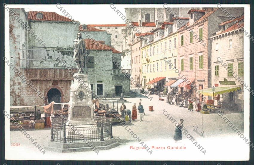 Croatia Croazia Ragusa Dubrovnik cartolina RB2750 – fronte
