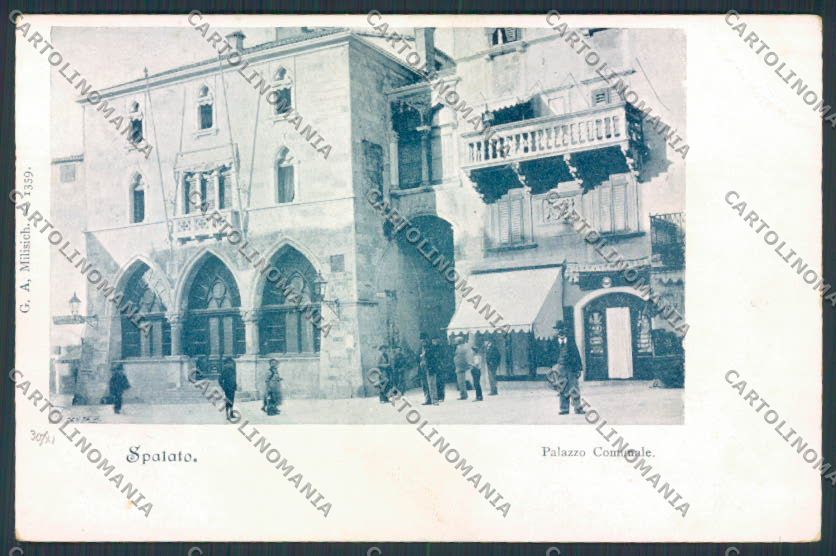 Croatia Croazia Spalato Split cartolina RB2751 – fronte