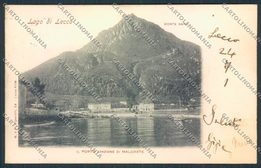 Lecco Malgrate cartolina RB2756 – fronte