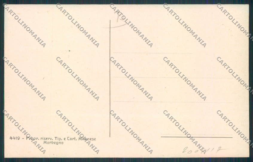Como Varenna Perledo cartolina RB2761 – retro