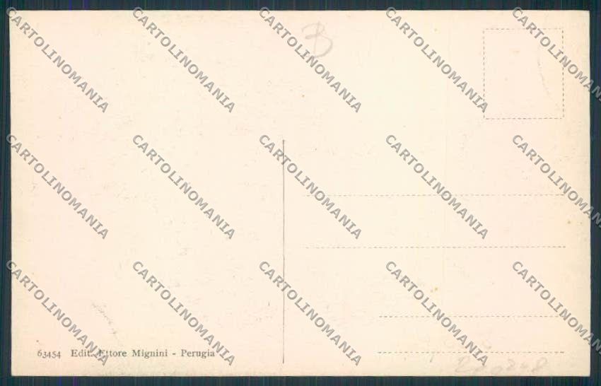 Perugia cartolina RB2772 – retro