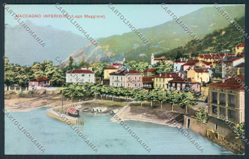 Varese Maccagno cartolina RB2778 – fronte
