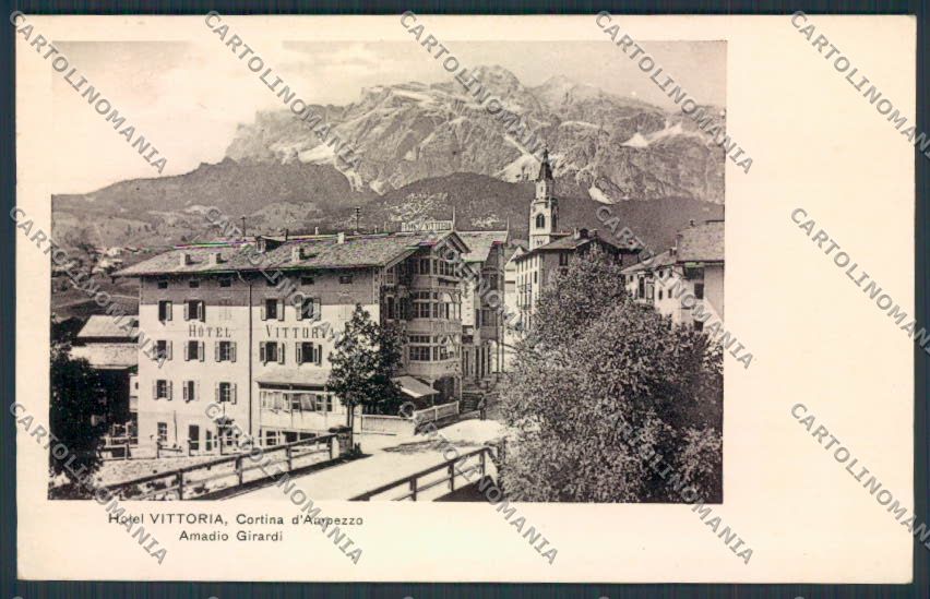 Belluno Cortina d'Ampezzo cartolina RB2782 – fronte