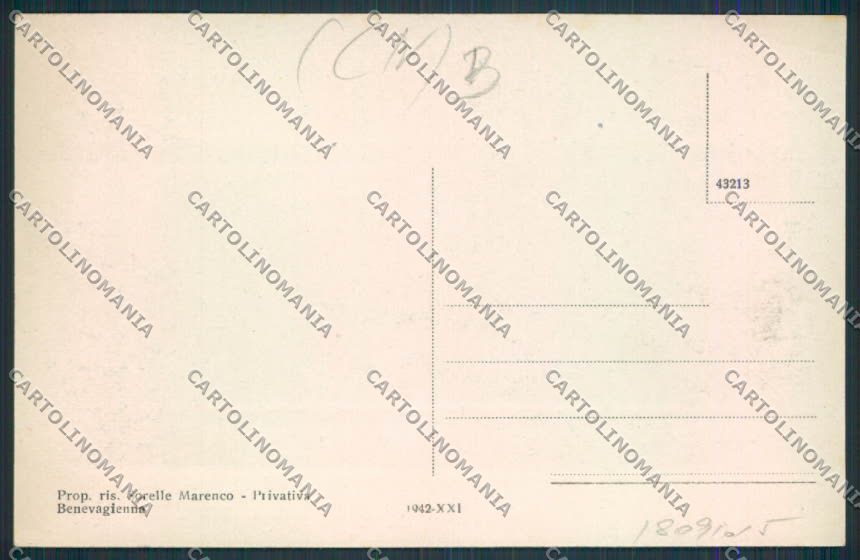 Cuneo Bene Vagienna cartolina RB2795 – retro