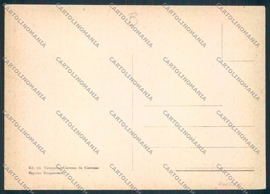 Bergamo Torre dei Busi Funicolare FG cartolina RB2814 – retro