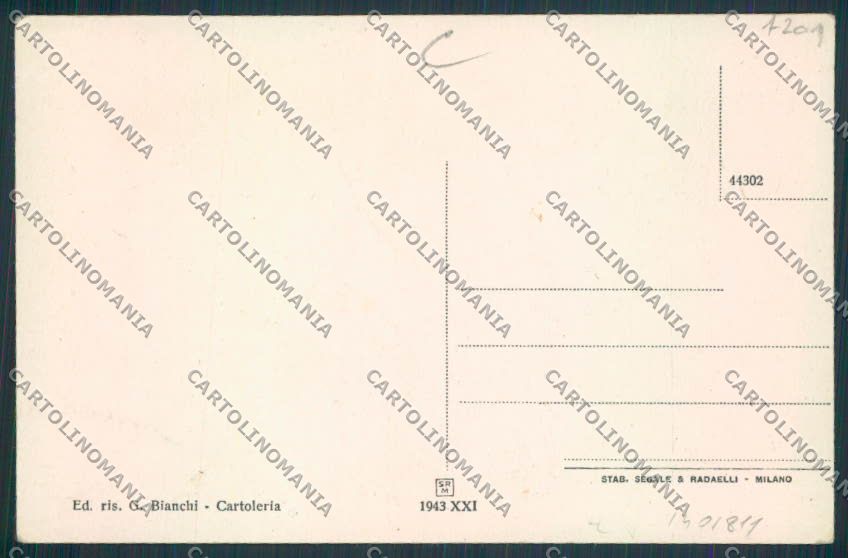 Cuneo Savigliano cartolina RB2835 – retro