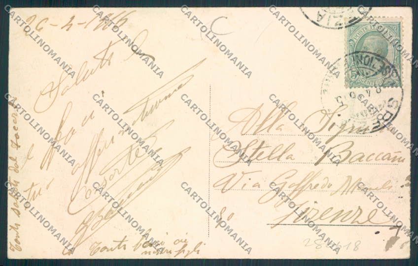 La Spezia Mercato cartolina RB2839 – retro