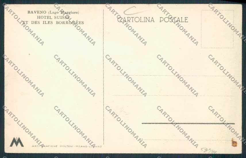 Verbania Baveno cartolina RB2840 – retro