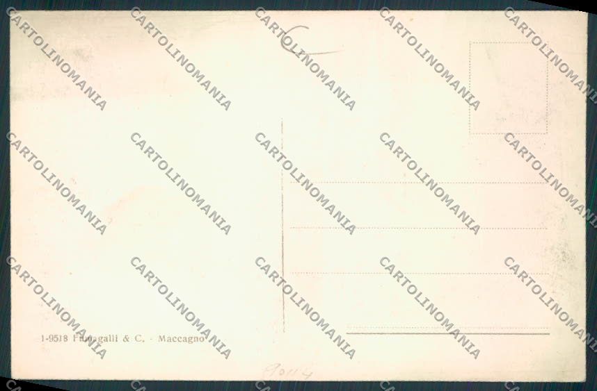 Varese Maccagno Lago d'Elio cartolina RB2841 – retro