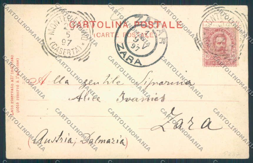 Frosinone Montecassino cartolina RB2847 – retro