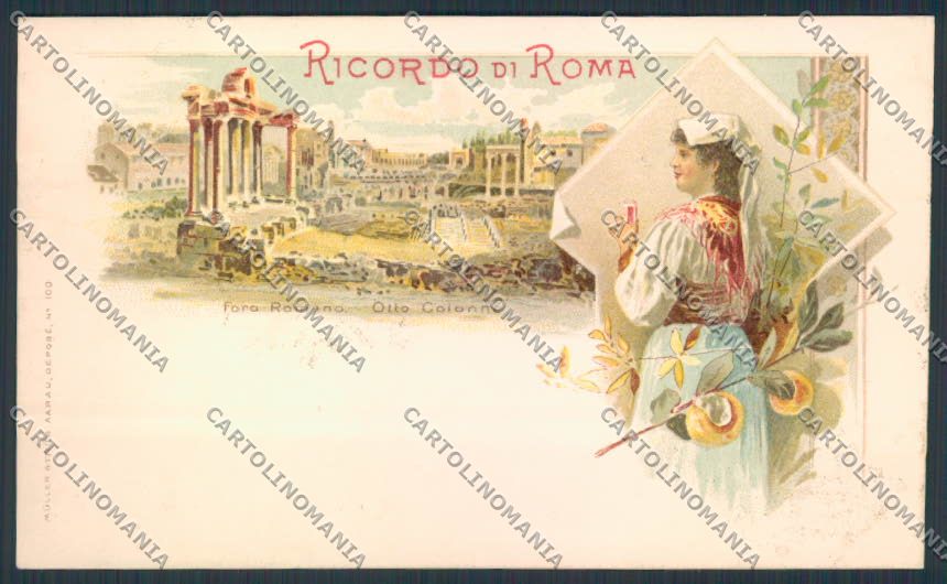 Roma Gruss cartolina RB2853 – fronte