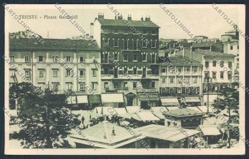 Trieste Mercato cartolina RB2863 – fronte