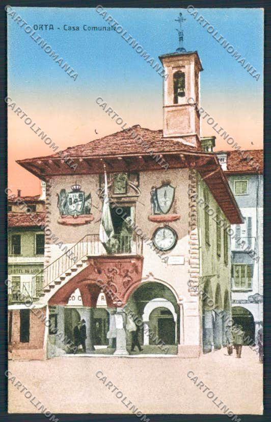 Novara Orta cartolina RB2865 – fronte