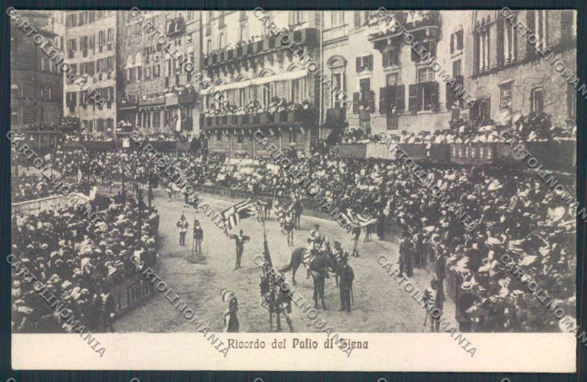 Siena Palio cartolina RB2874 – fronte