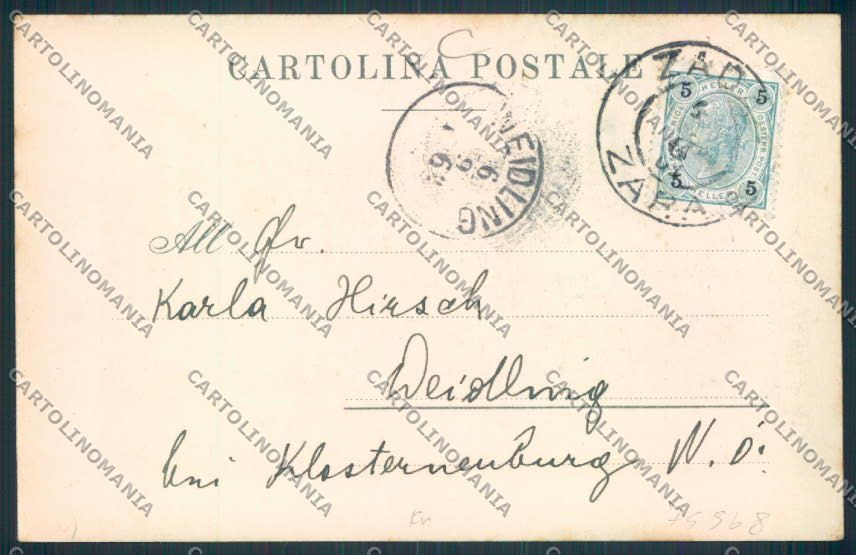 Croatia Croazia Zara cartolina RB2909 – retro