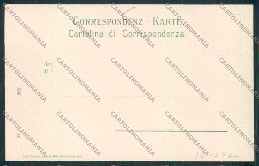 Trieste cartolina RB2923 – retro