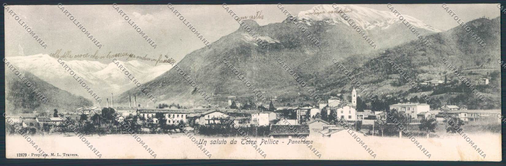 Torino Torre Pellice Doppia cartolina RB2935 – fronte