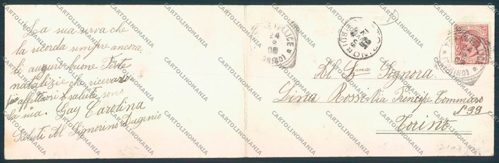 Torino Torre Pellice Doppia cartolina RB2935 – retro