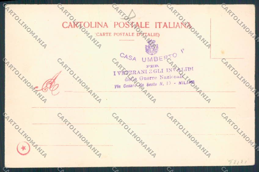 Como Turate cartolina RB2939 – retro