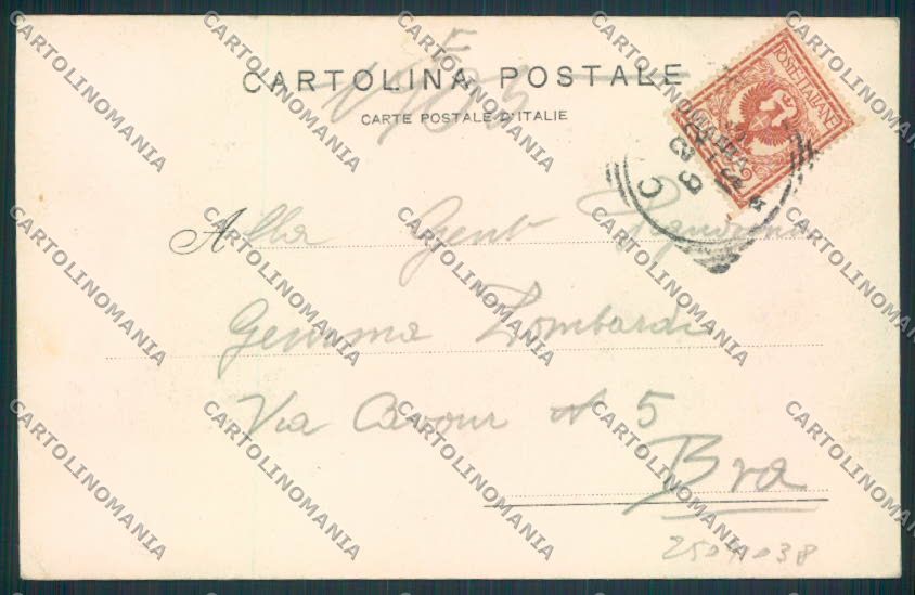 Cuneo Stazione cartolina RB2943 – retro