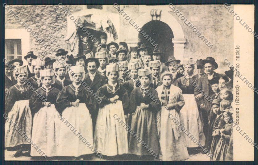 L'Aquila Scanno PIEGHINA cartolina RB2948 – fronte