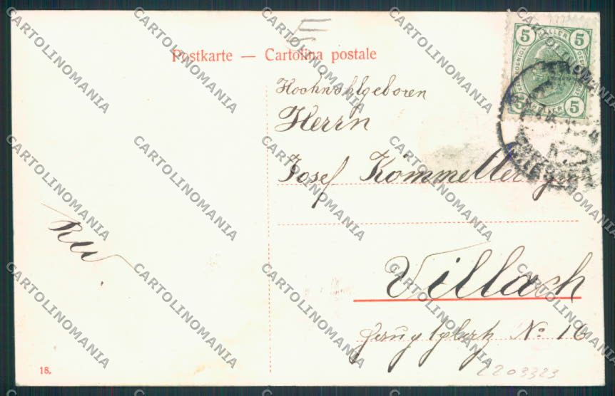 Trieste cartolina RB2951 – retro